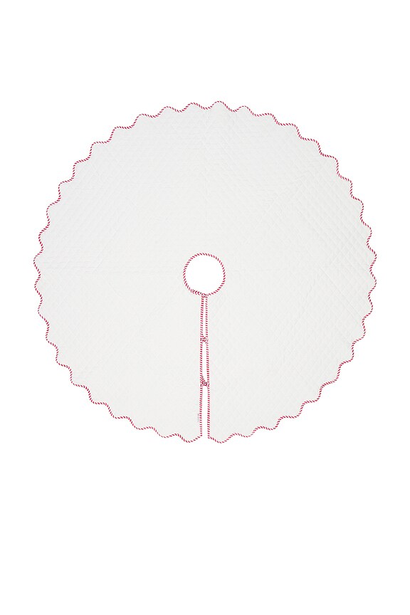 view 2 of 3 FROSTINE TREE SKIRT FORSTINEツリースカート in Green & Red