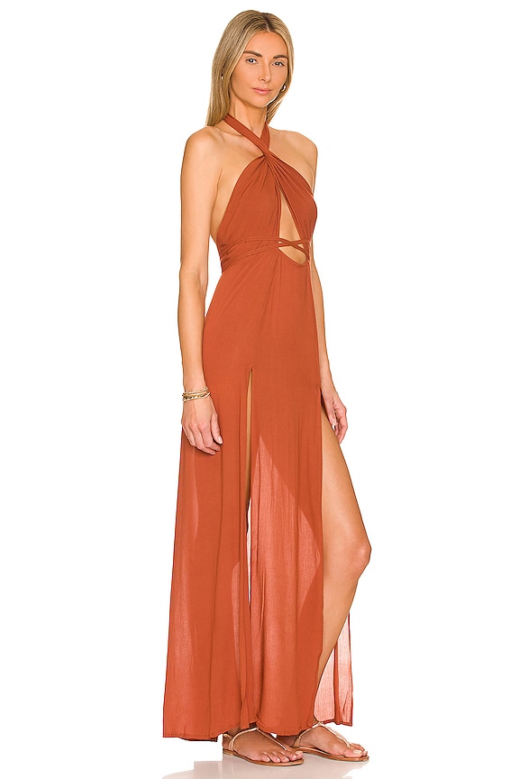 view 2 of 3 ПЛАТЬЕ ALIVIA in Rust