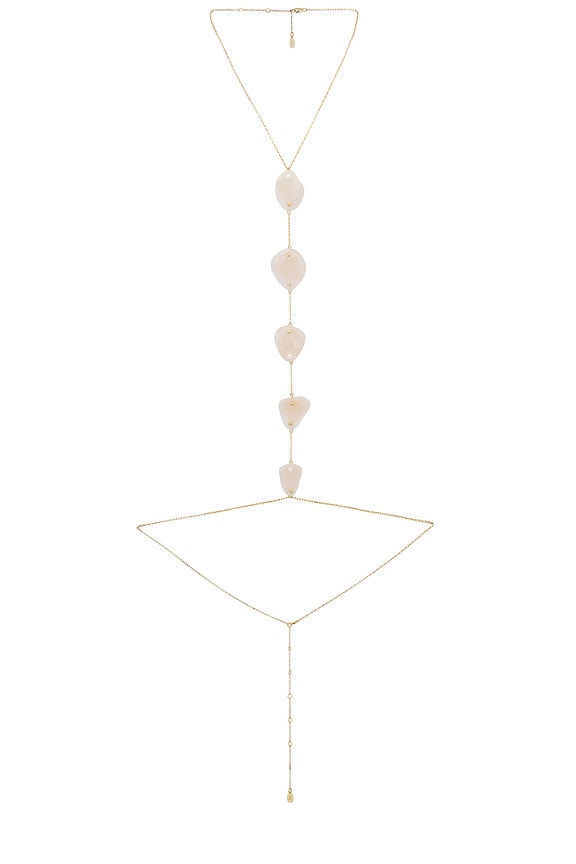 view 2 of 3 Selene Body Chain in Papaya