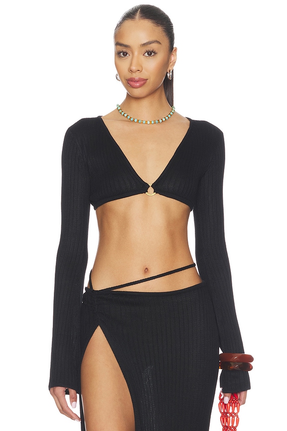 view 1 of 4 Inga Top in Black