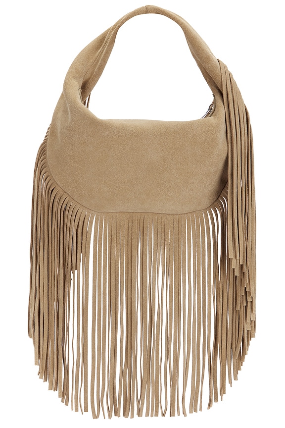 view 2 of 4 Agnes Mini Bag in Suede Sand