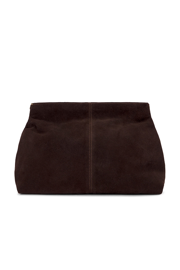 view 2 of 4 POCHETTE CLAY in Suede Chocolate