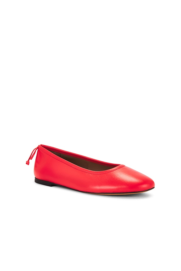 view 2 of 5 バレーフラット in Poppy Red