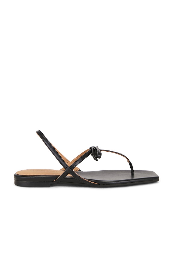 view 1 of 5 SANDALIA SINA in Black Leather