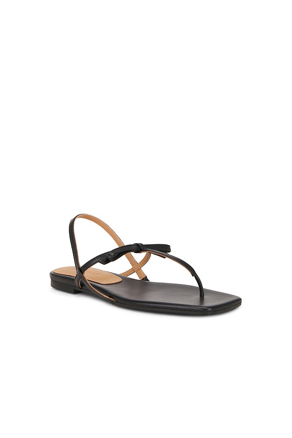 view 2 of 5 SANDALIA SINA in Black Leather