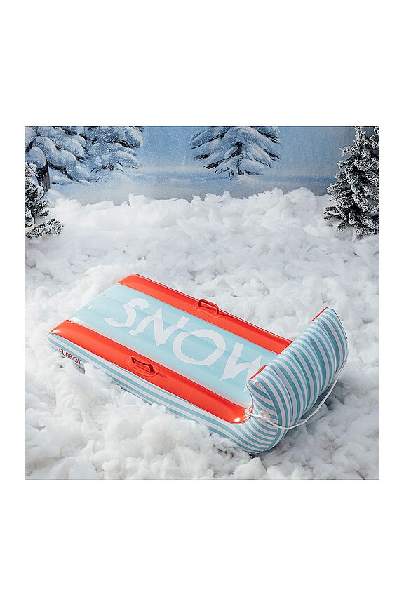 view 2 of 2 TRINEO DE NIEVE STRIPED TOBOGGAN in 