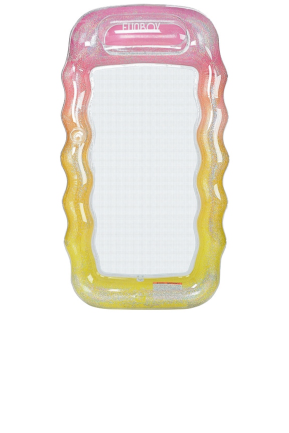 view 2 of 5 НАДУВНОЙ МАТРАС ДЛЯ БАССЕЙНА MESH in Glitter Ombre