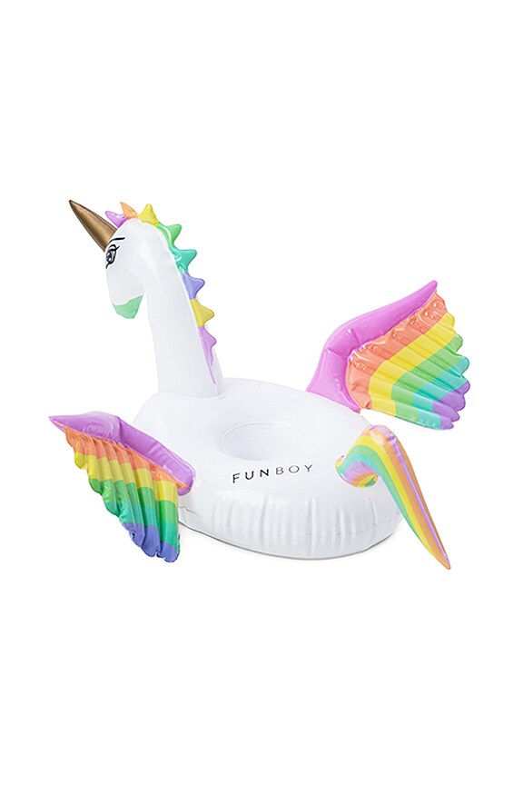view 2 of 3 RAINBOW UNICORN インフレータブルドリンクホルダー in Multi
