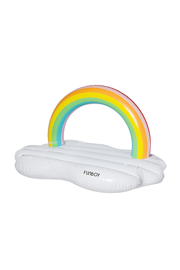 view 2 of 3 RAINBOW CLOUD DAYBED プールフラット in White & Multi