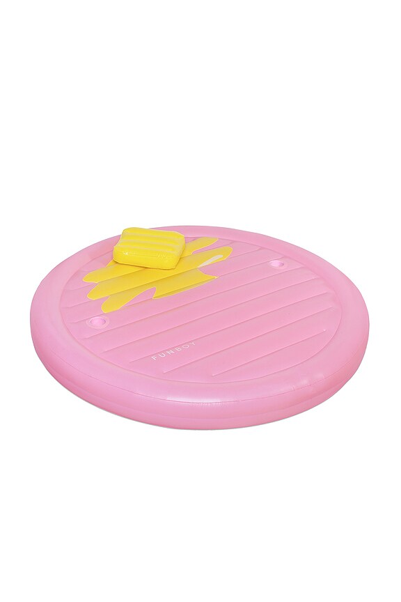 view 2 of 2 Retro Pancake Pool Float in Pink