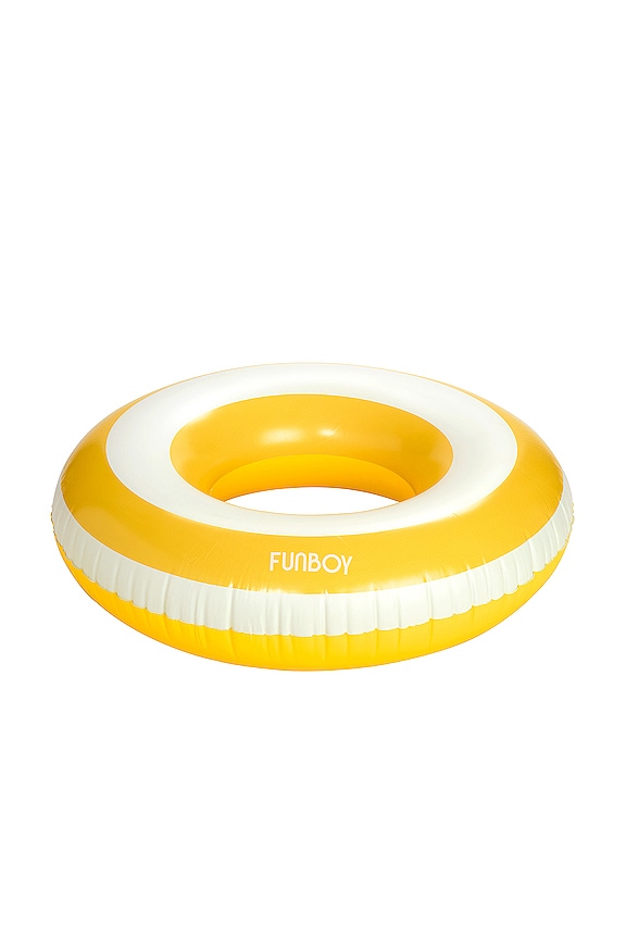 view 2 of 2 Mellow Yellow Tube Float in Mellow Yellow