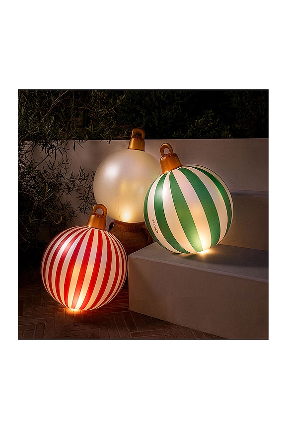 view 2 of 7 Light Up Inflatable Ornaments 3 Pack in 