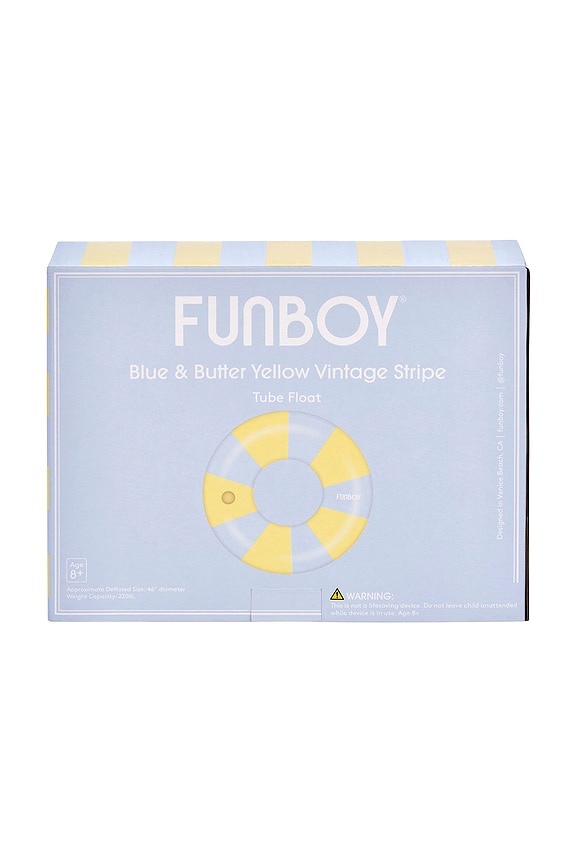 view 2 of 4 Vintage Tube in Blue & Butter