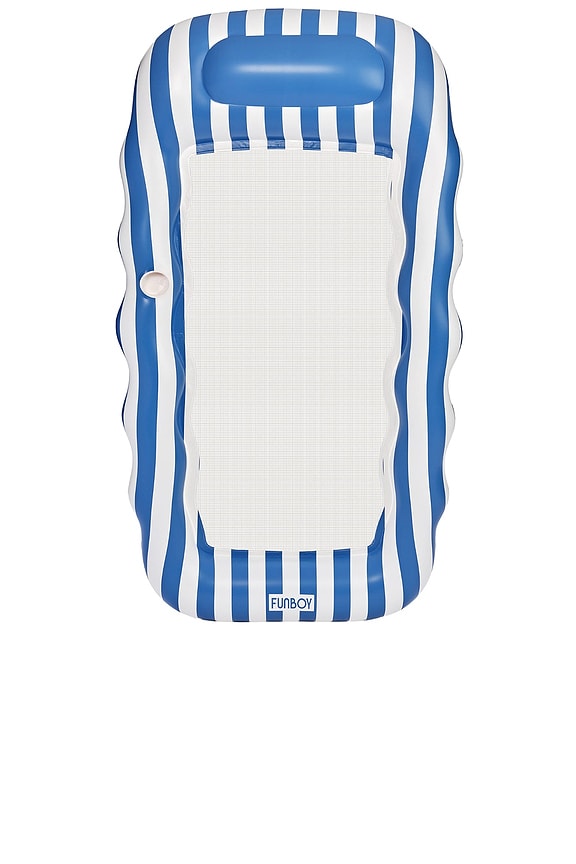 view 1 of 5 MESH LOUNGER メッシュラウンジャー in Blue Stripe