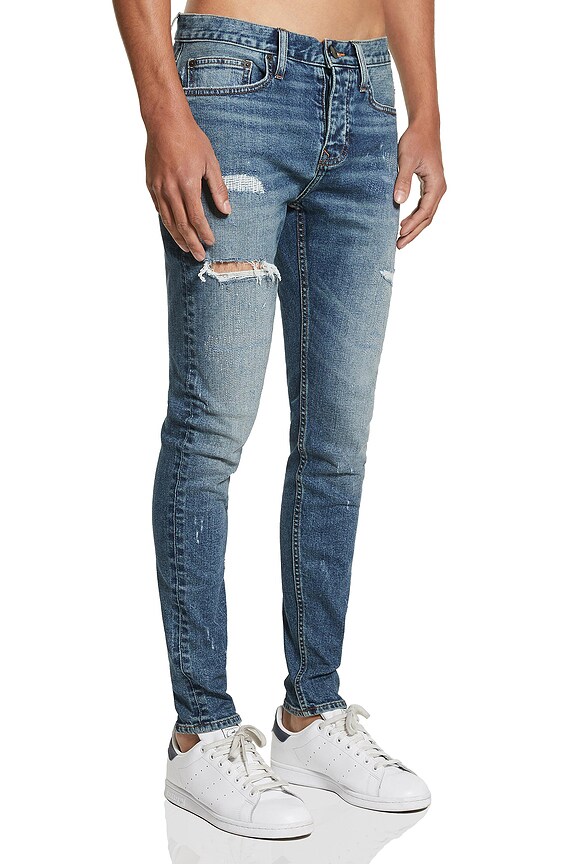 view 2 of 3 FVFR Warner Skinny Jean in Blue