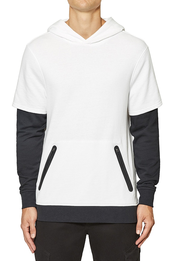 view 1 of 3 SWEAT À CAPUCHE KELLWOOD in White