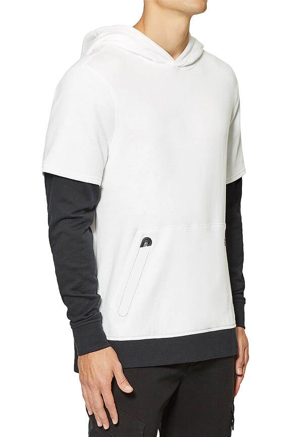 view 2 of 3 SWEAT À CAPUCHE KELLWOOD in White