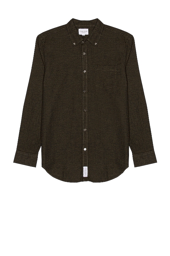 view 1 of 3 CAMISA DE FRANELA HAKUBA in Forest