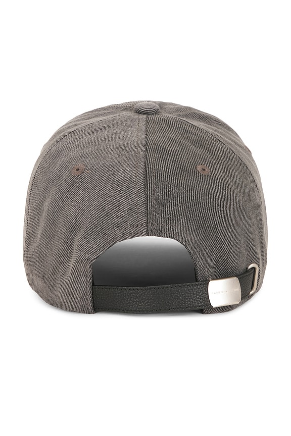 view 2 of 2 Denim Spliced Baseball Cap in Grey
