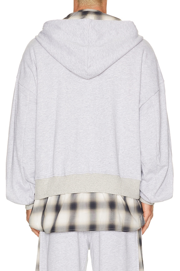view 2 of 5 SWEAT À CAPUCHE in Grey