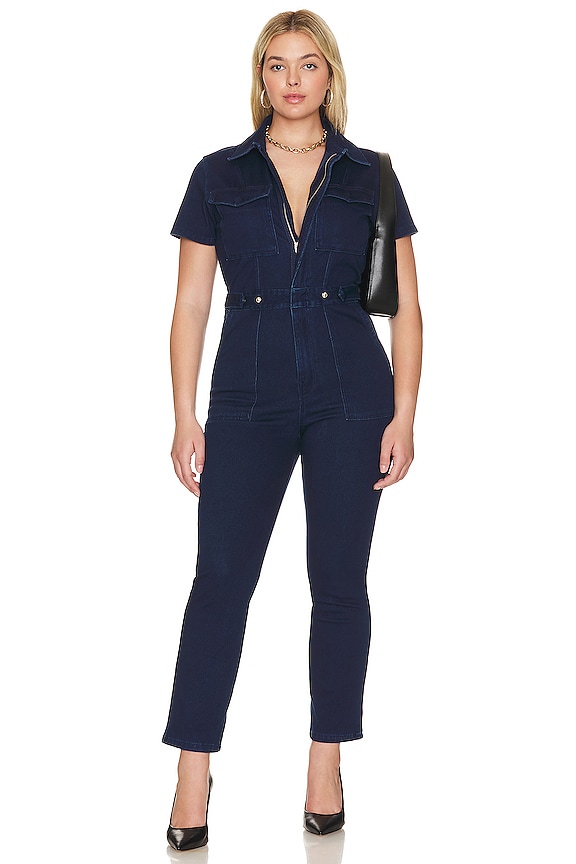 view 2 of 6 Fit For Success Jumpsuit in Indigo377