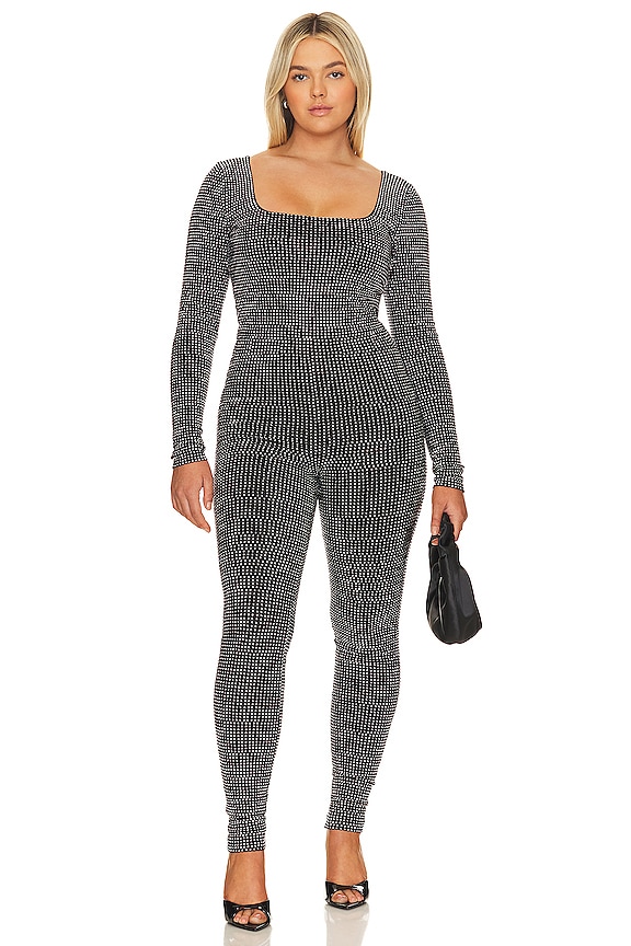 view 2 of 7 Crystal Jumpsuit in Black001