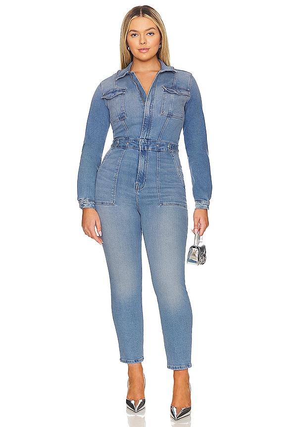 view 2 of 6 Fit For Success Jumpsuit in Blue691