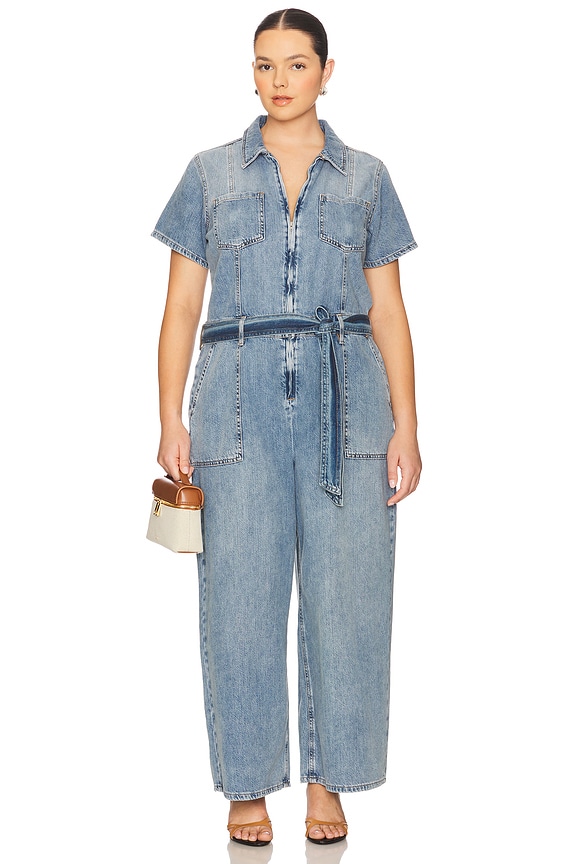 view 2 of 6 Fit For Success Jumpsuit in Indigo786