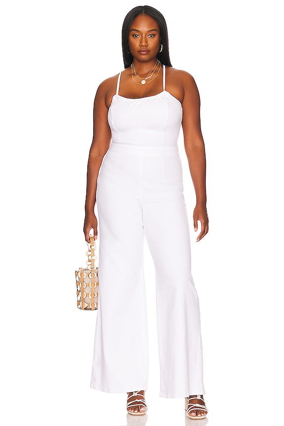 view 2 of 7 Vacay Jumpsuit in White001