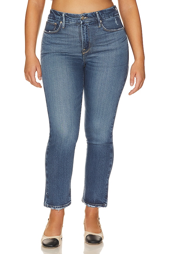 view 2 of 8 Good Legs Straight Jeans in Indigo513