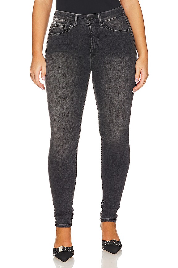 view 2 of 9 Good Classic Skinny Jeans in Black314