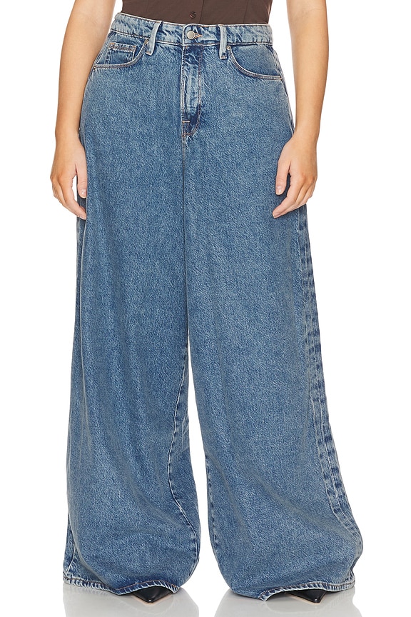 view 2 of 11 PANNEAUX JAMBES LARGES in Indigo682