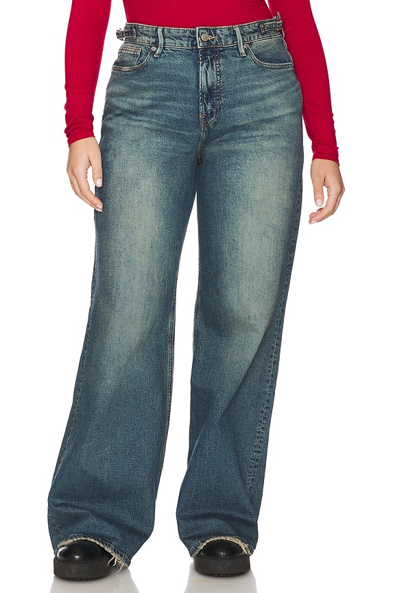 view 2 of 11 Good Ease Adjustable Tabs Jeans in Indigo738