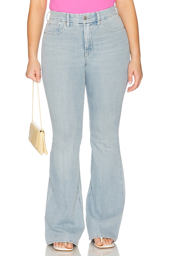 view 2 of 12 Good Legs Flare Jeans in Indigo841