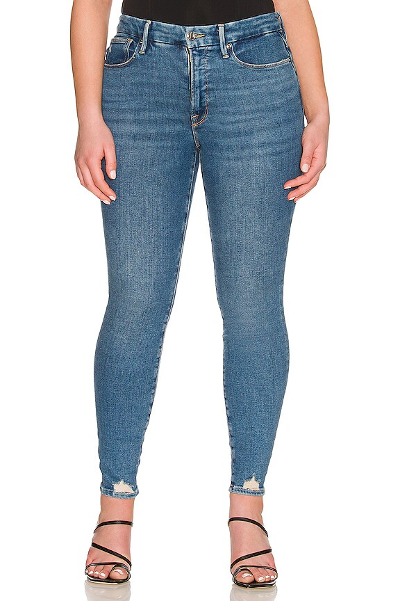 view 2 of 9 Good Legs Deep V Yoke in Indigo005