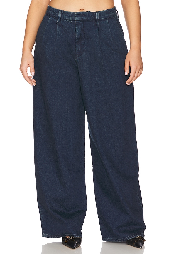 view 2 of 11 PANTALON À PINCES 90S in Indigo724