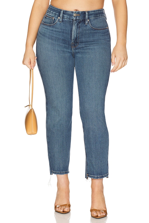 view 2 of 11 Good Legs Straight Jeans in Indigo855