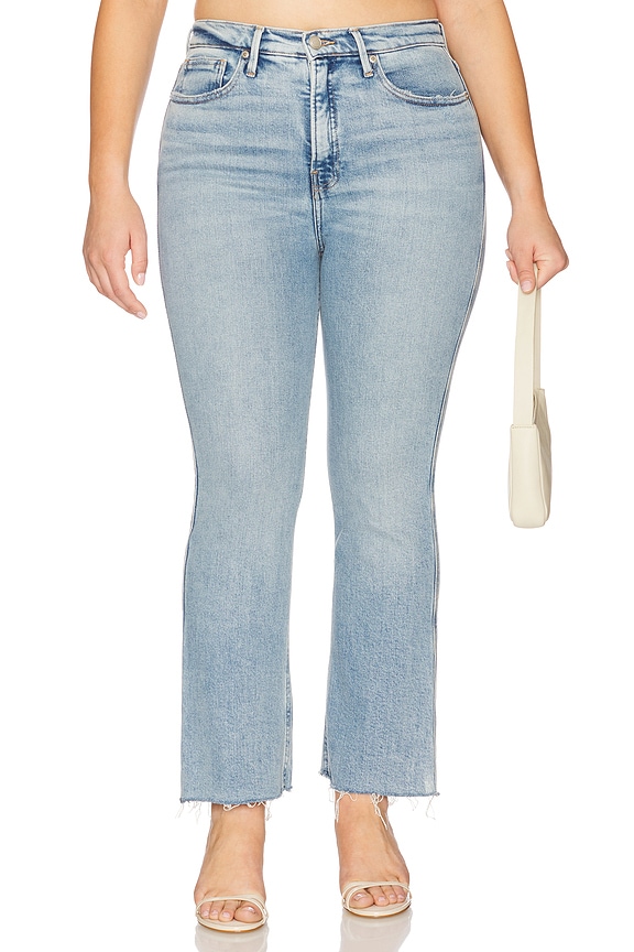 view 2 of 11 Good Standard Kick Flare Jeans in Indigo954