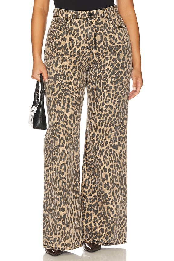 view 2 of 11 Good Standard Ease Jeans in Lucky Leopard001