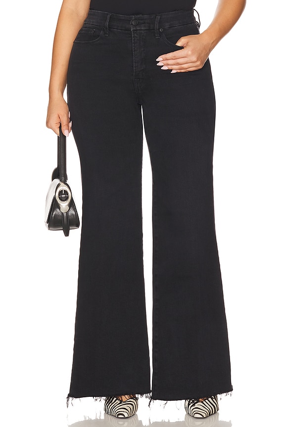 view 2 of 11 Soft Tech Good Waist Palazzo in Black391