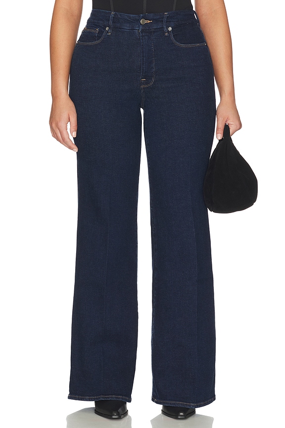 view 2 of 11 Good Waist Palazzo Jeans in Indigo985