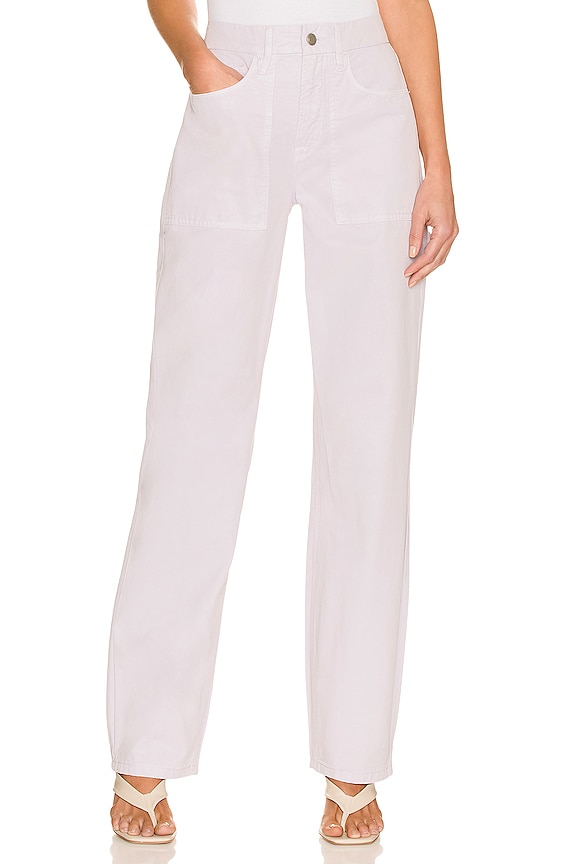 Good American Good '90s Cargo Pant in Lilac Mist001 | REVOLVE