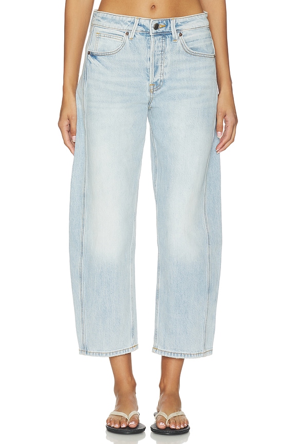 view 1 of 6 High Barrel Ankle Jeans in Indigo1351