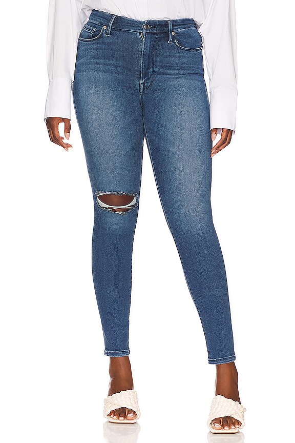 view 2 of 9 Always Fits Good Waist in Blue852