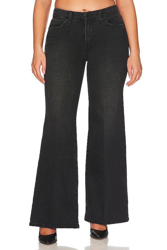 view 2 of 9 GOOD WAIST ワイドレッグ in Black289