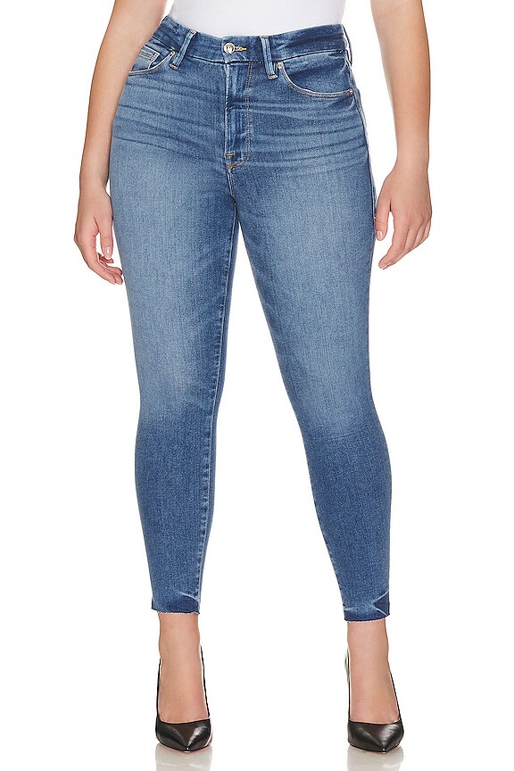 view 2 of 8 Always Fits Good Legs Crop in Indigo384