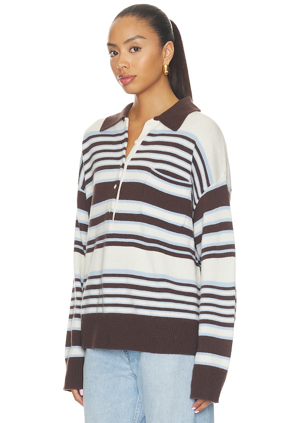 view 2 of 4 PULL in Mocha Stripe