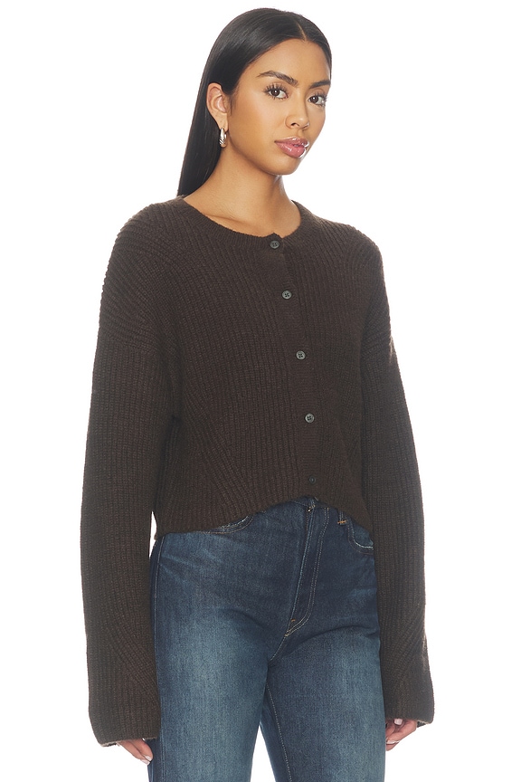 The Shrunken Cable Cardigan