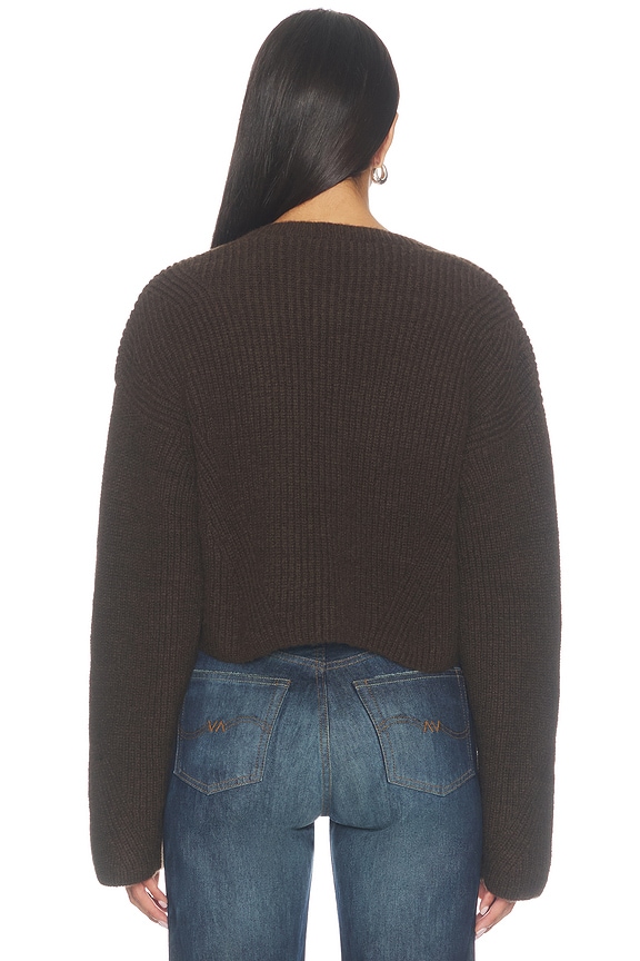 The Shrunken Cable Cardigan