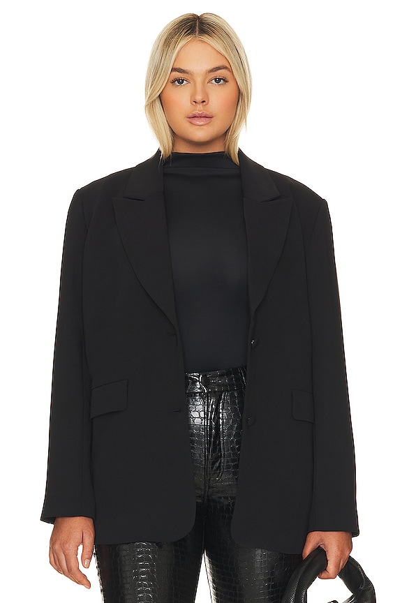 view 2 of 10 VESTE DE COSTUME LUXE BOYFRIEND in Black001